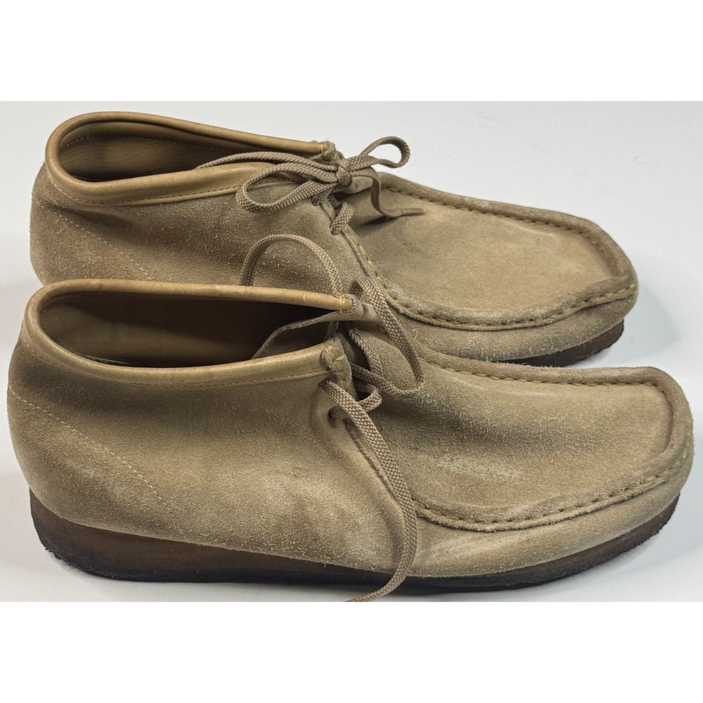 Clarks Originals Men's Suede Wallabee With Natural Crepe Sole Size 12M